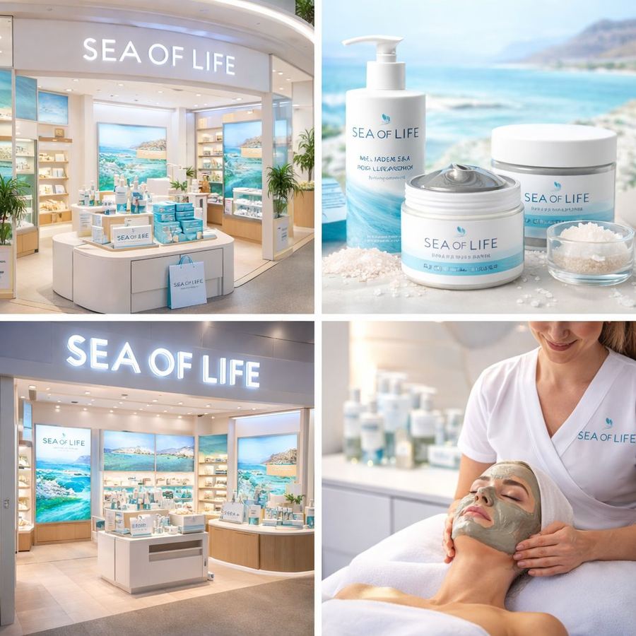 מוצרי Sea of Life — Dead Sea mineral skincare products