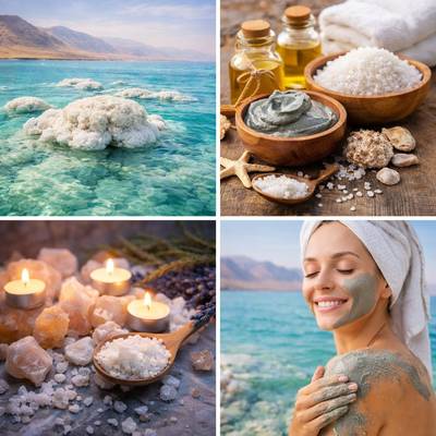 נוף ים המלח הטבעי — Dead Sea natural landscape, Israel